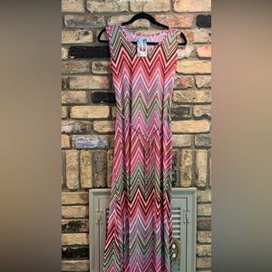 Women’s size large boutique summer maxi dress